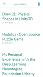 Mobile Screenshot of hyperparticle.com